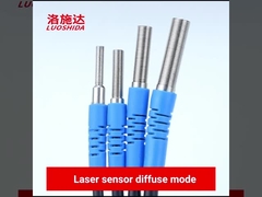 Sensore fotoelettrico diffuso NPN PNP del piccolo sensore diffuso del laser di LUOSHIDA NESSUN'uscita di NC