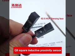 Piccolo cavo induttivo rettangolare 8x8 di dc 3 del sensore del commutatore di prossimità per il metal detector