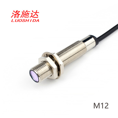 Il commutatore diffuso 300mm del sensore di prossimità del laser del commutatore di prossimità M12 distanzia la misura regolabile del laser