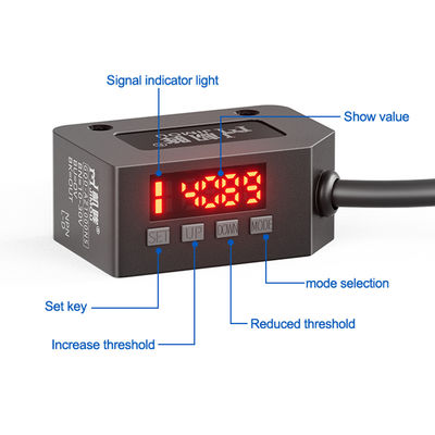 NESSUNA riduzione dei costi efficace NC risposta ad alta velocità sensore foto diffuso display digitale intelligente interruttore fotoelettrico