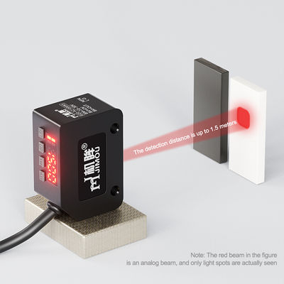 NESSUNA riduzione dei costi efficace NC risposta ad alta velocità sensore foto diffuso display digitale intelligente interruttore fotoelettrico