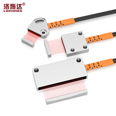 100%Nuovo 100%Original Matrix Fiber Optic Sensor Serie riflessione diffusa Alta precisione rilevare piccoli oggetti Sensore a fibra ottica