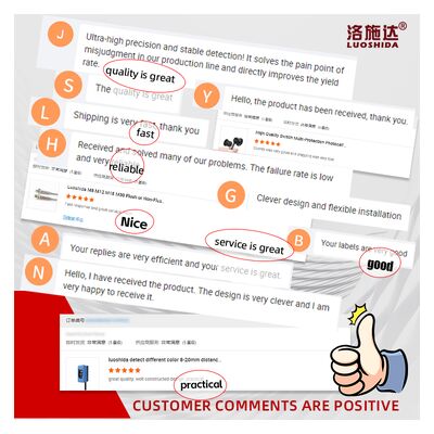 Q14 Sensore Laser Fotoelettrico Diffuso NPN/PNP/NO/NC Distanza di Rilevamento 100mm/300mm IP65 Non a Filo